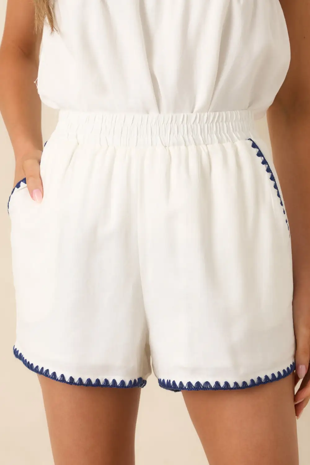 Gentle Cotton Linen Shorts