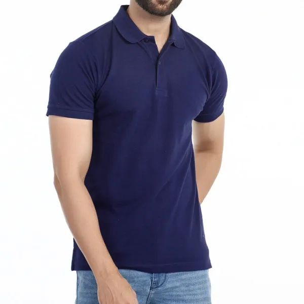 Men's Smart Casual Polo T-Shirt