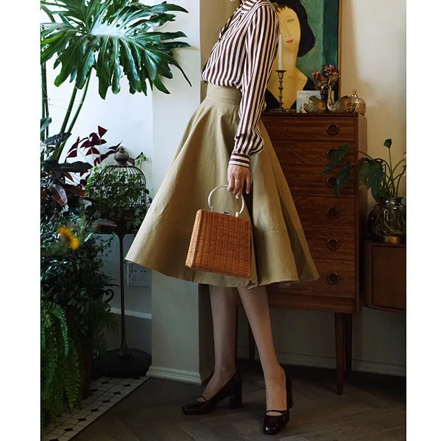 Practical Soft Everyday Casual Skirt