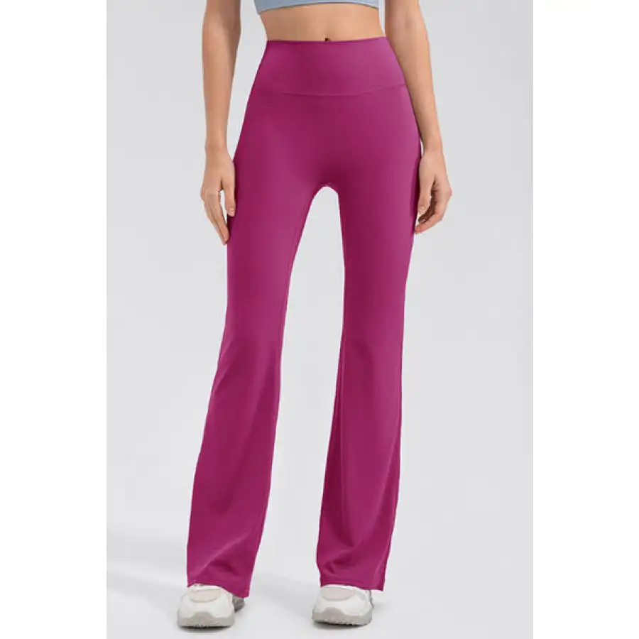 Classic High Waist Straight Active Pants