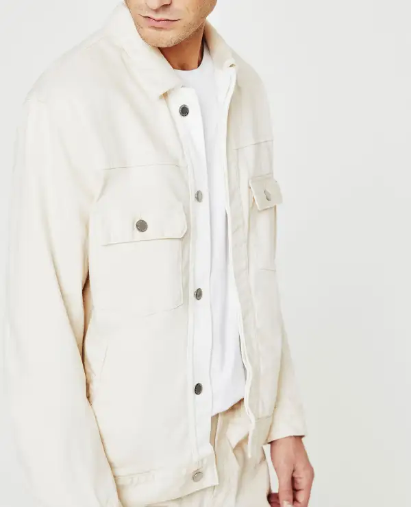 Men's Refined Relaxed-Fit Denim Jacket