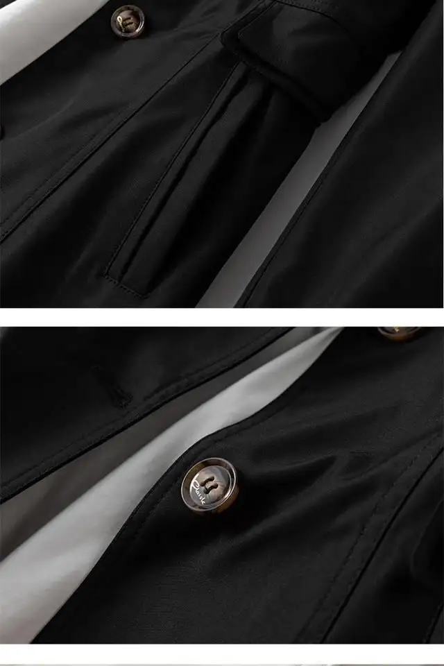 Single Breasted Button Front Tailored Coat