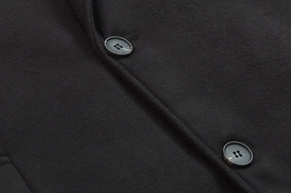 Premium Over-the-Knee Blazer Coat