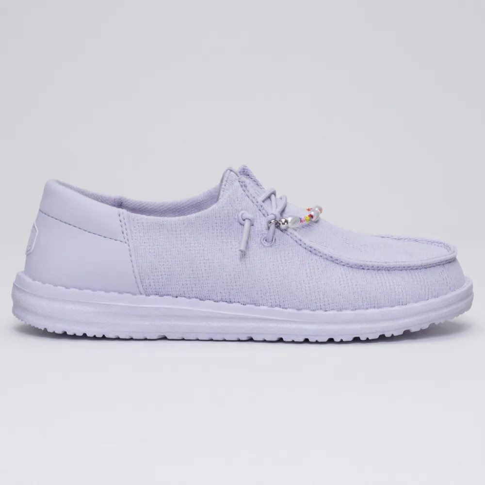 Funk Mesh Beaded Lace Casual Shoes For Women