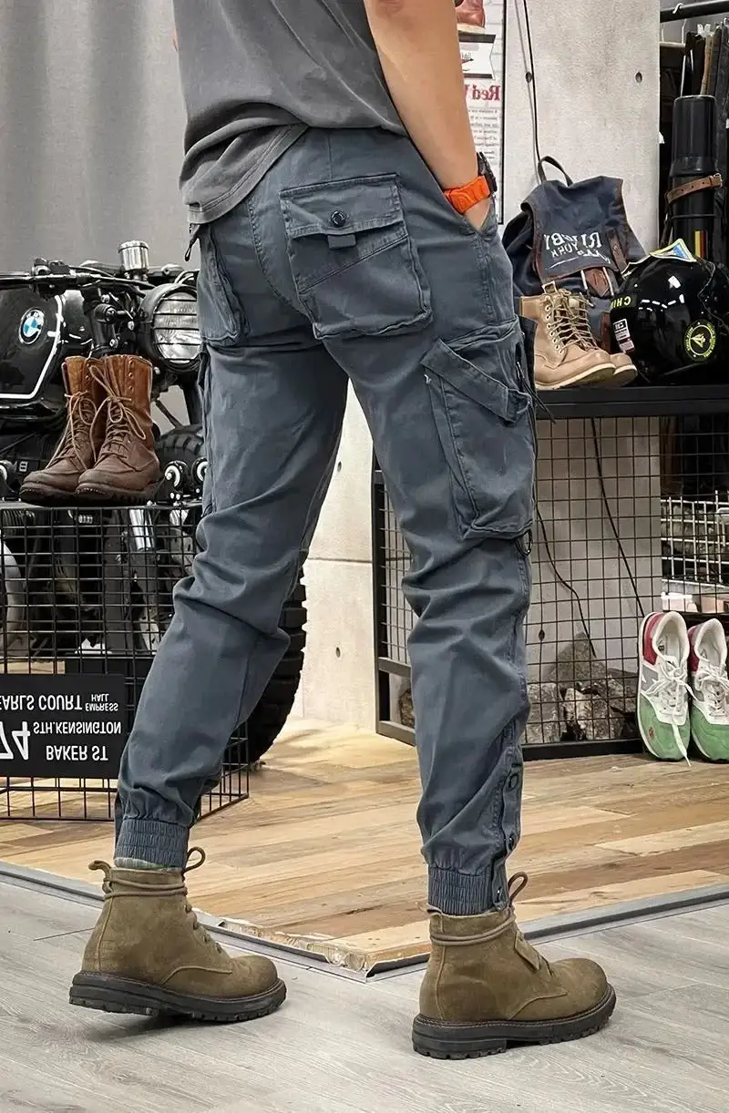 Men's Stretch Cargo Pants with Pockets