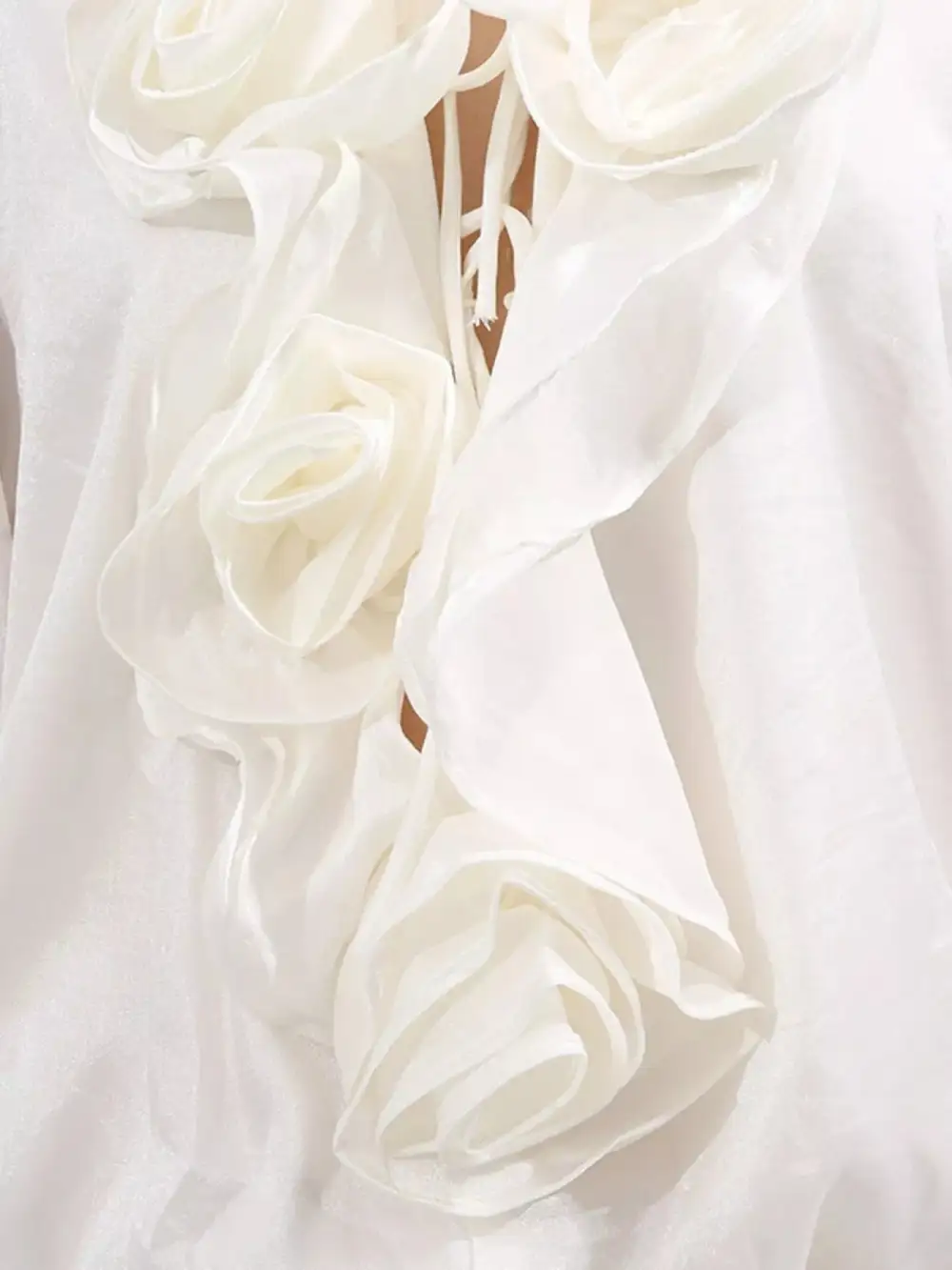 Floral Ruffle Long Sleeve Dress Casual