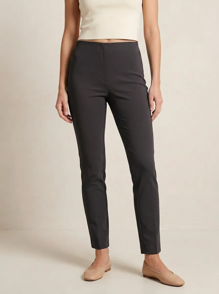 Daily-Comfort Mid-Rise Stretch Women's Stretch Mid-Rise Pants