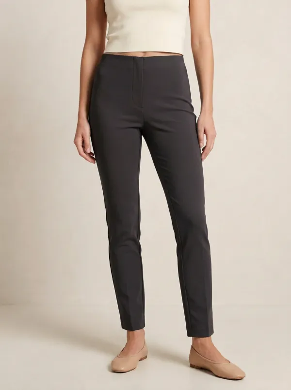 Daily-Comfort Mid-Rise Stretch Women's Stretch Mid-Rise Pants