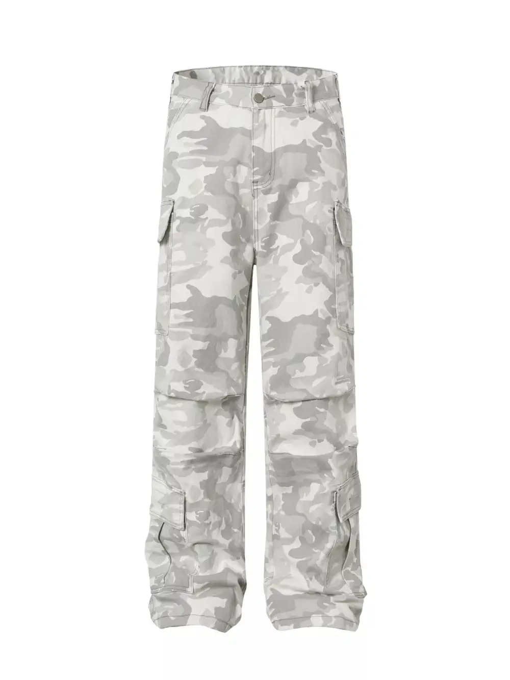 Refined Men's Camouflage Cargo Pants
