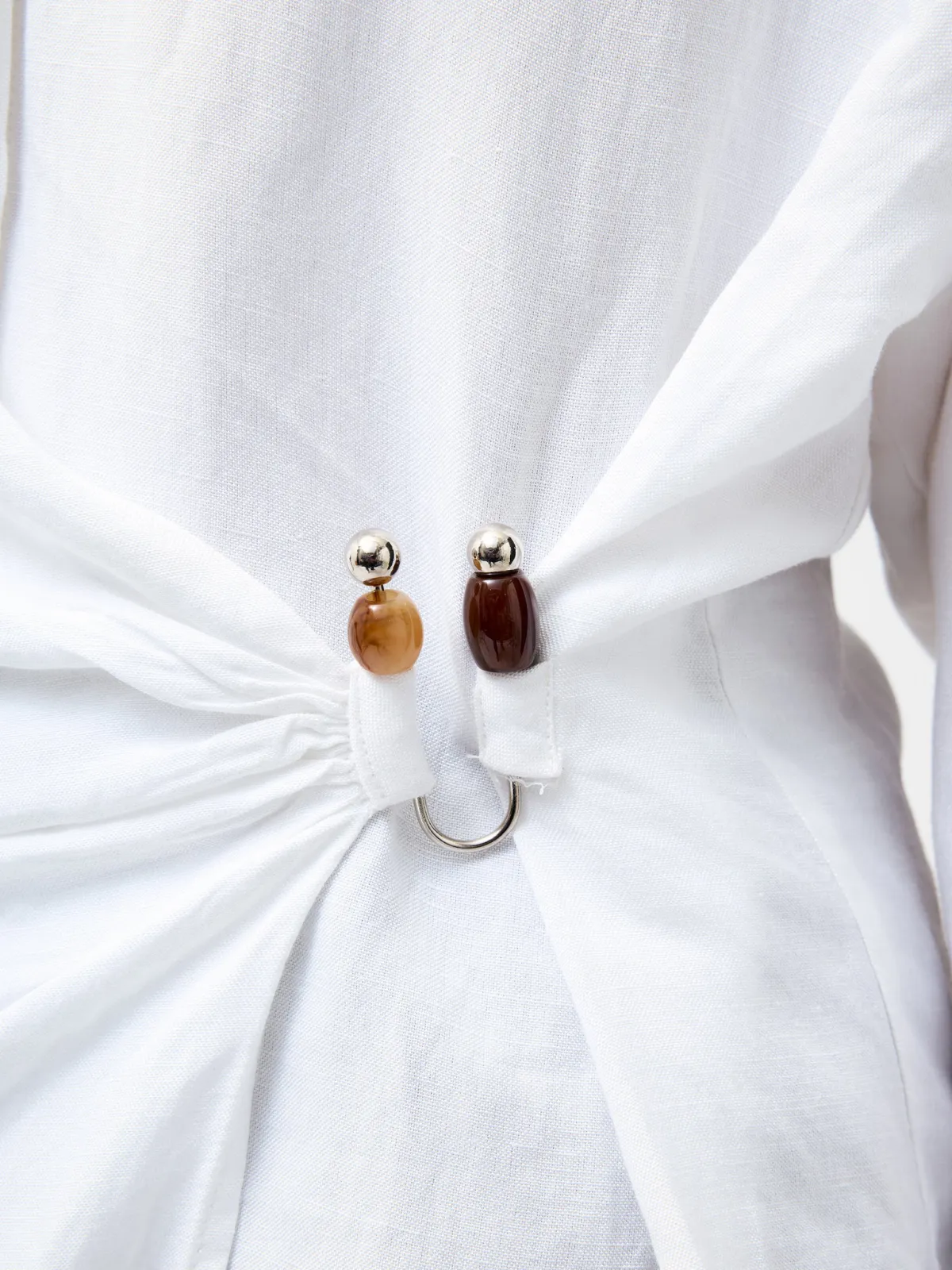 Classic Breathable Linen Waist Shirt