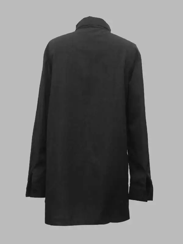Women's High-Neck Relaxed Blouse