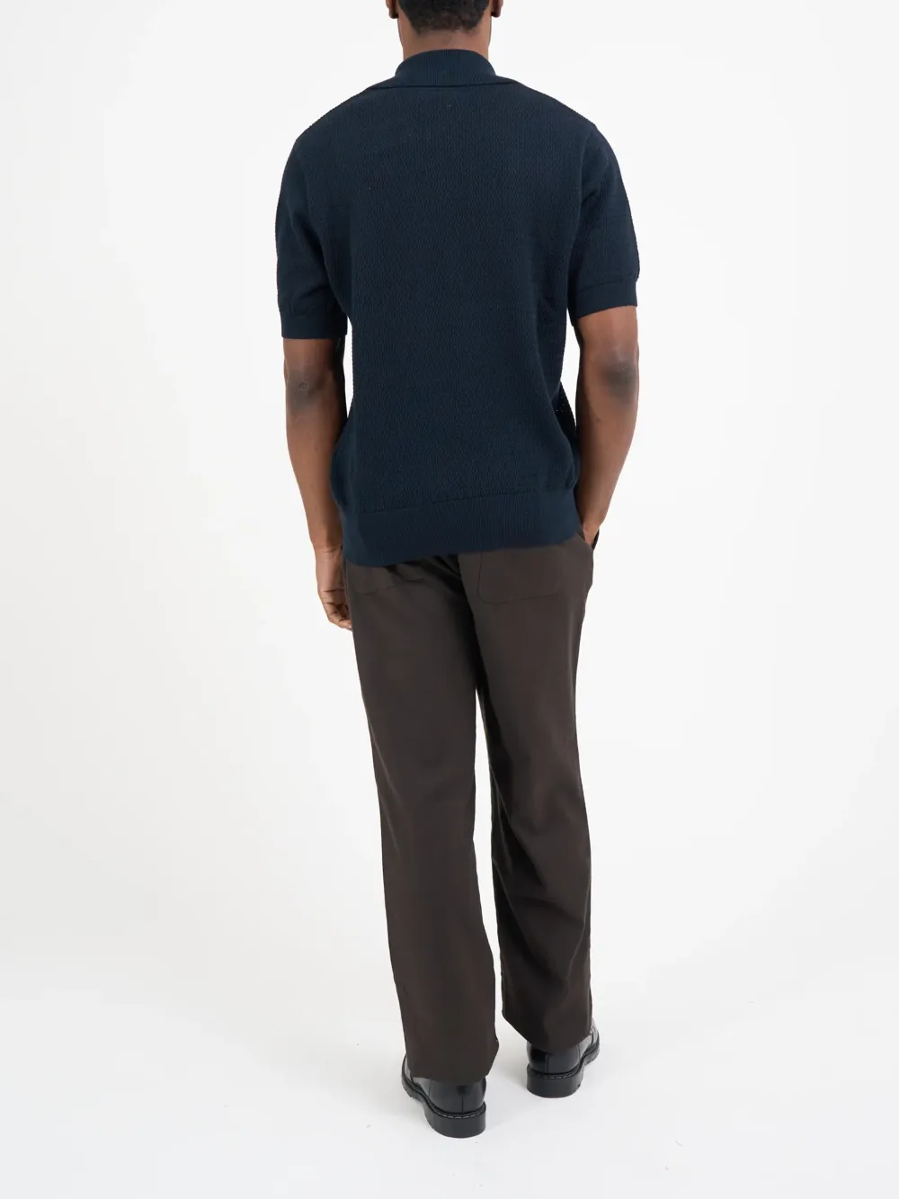 Navy Short Sleeve Polo Shirt