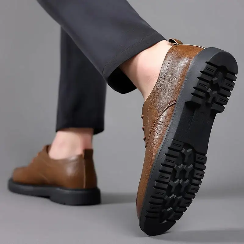 Leather Derby Business Shoes