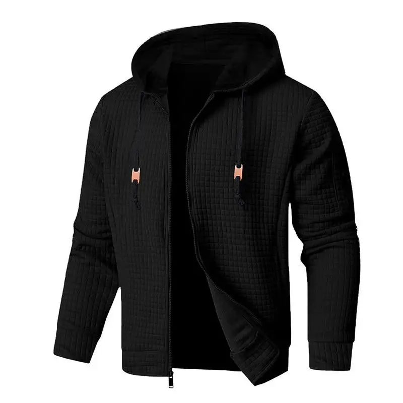 Textured Work Waffle Jacket