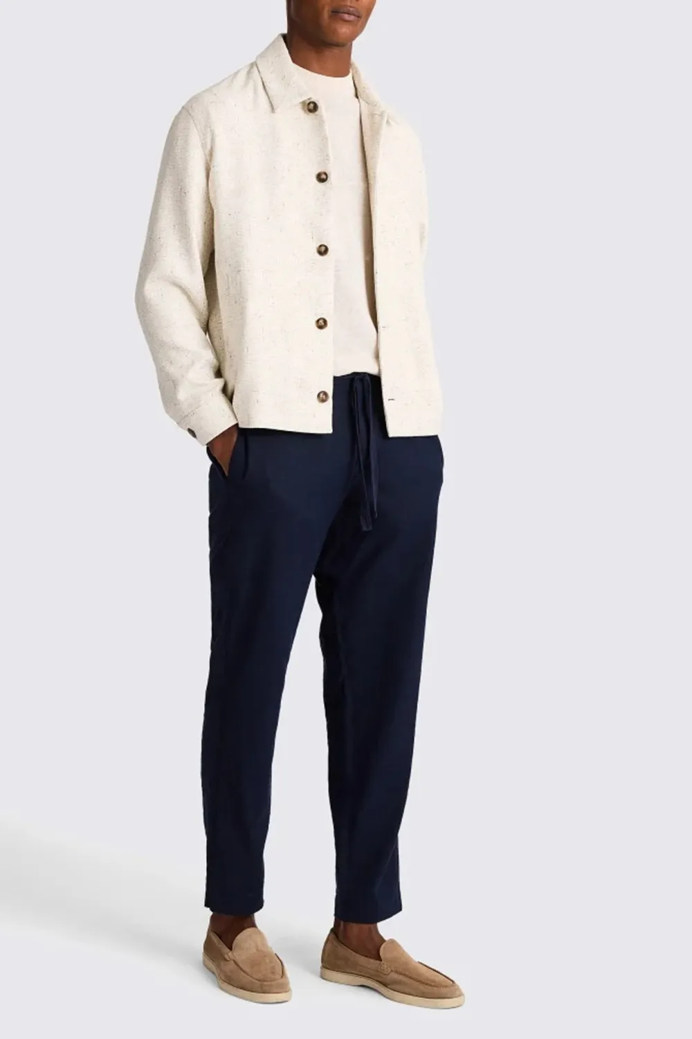 Textured Multi-Functional Men's Outerwear In Neutral Tones