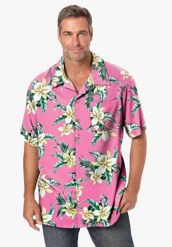 Printed Camp Shirt