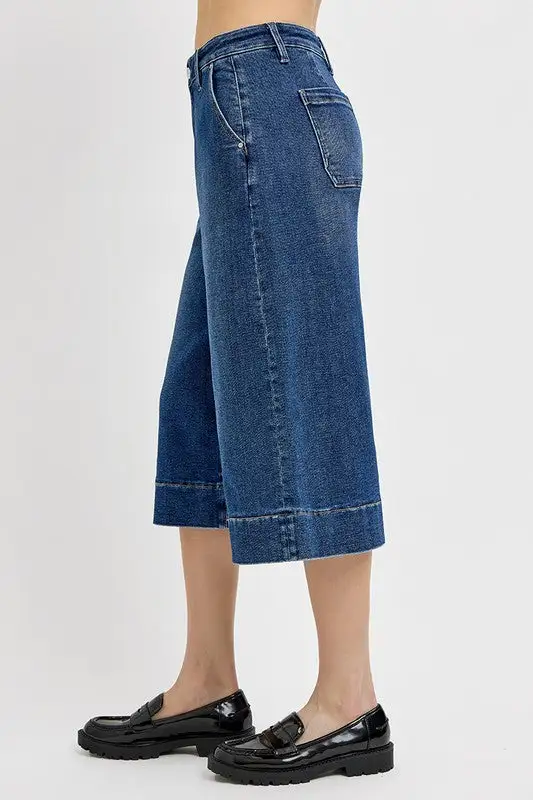 High Rise Crop Jeans