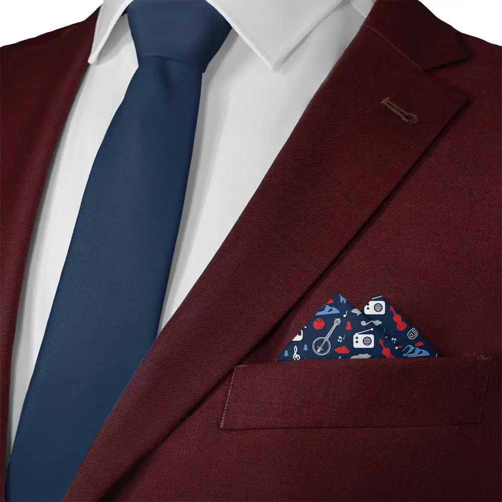Neat Decorative Suit Pocket Square