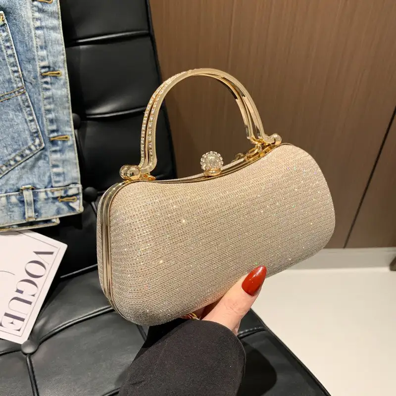 Structured Compact Clutch Bag