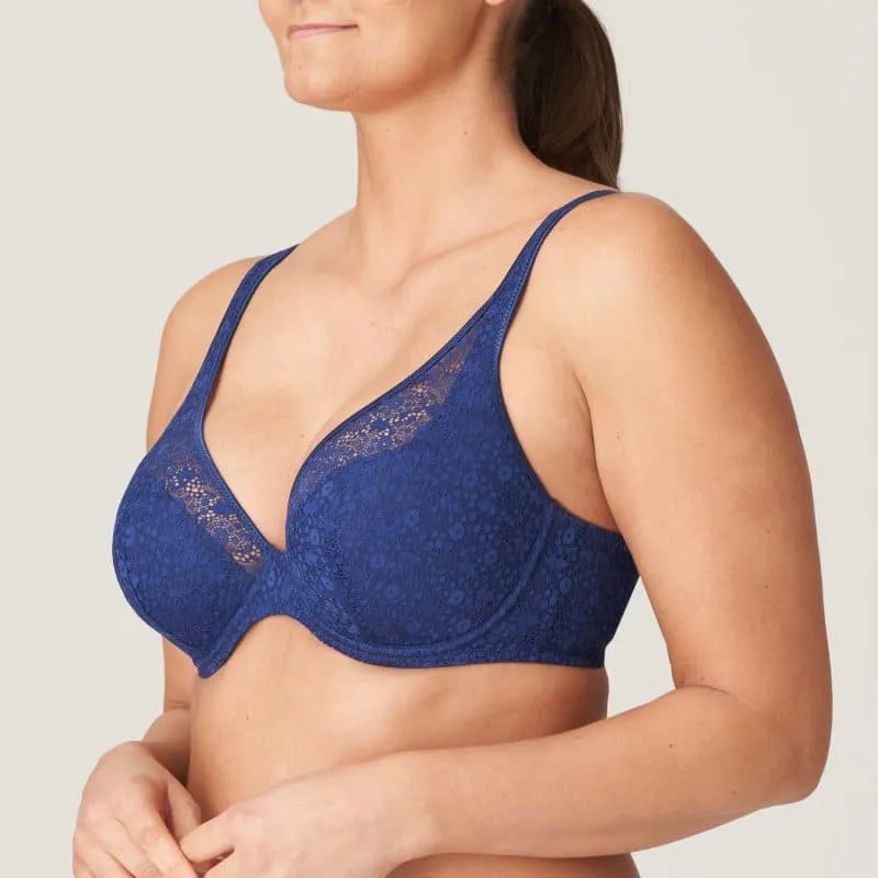 Women's Push-Up Plunge Lace Triangle Bra