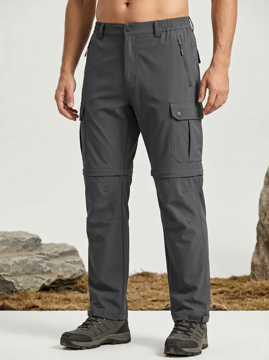Men's Alpine Range Waterproof Zip-Off Tactical Cargo Pants