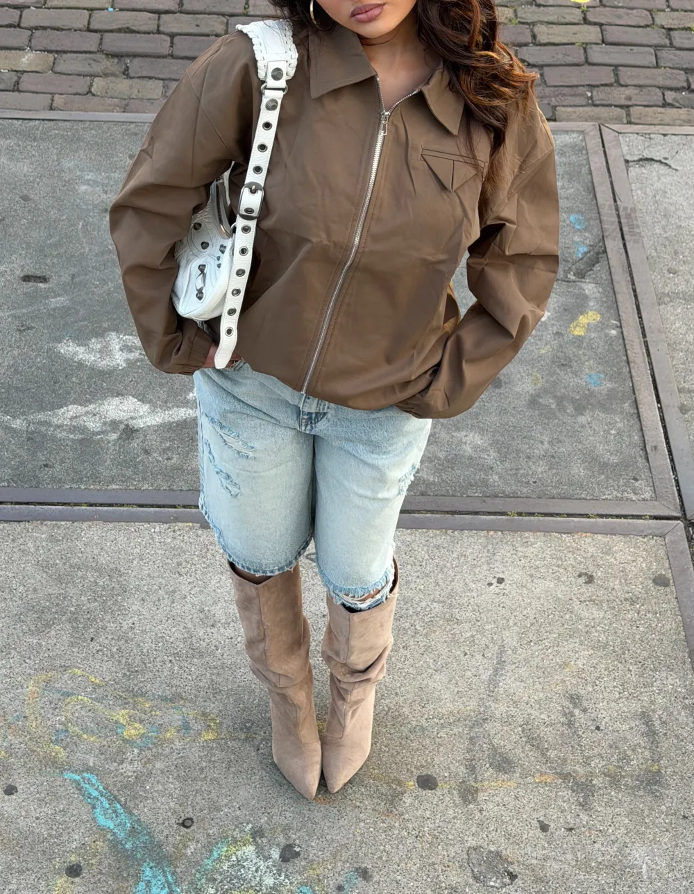 Easy Layer Flap Bomber Jacket
