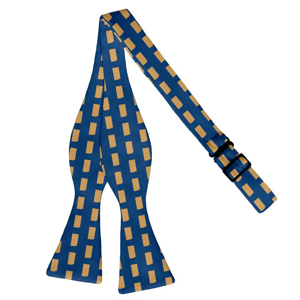 Sharp Outline Motif Bow Tie
