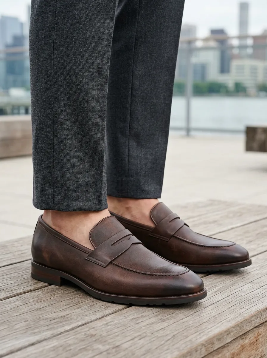 Men's Classic Business Penny Loafers