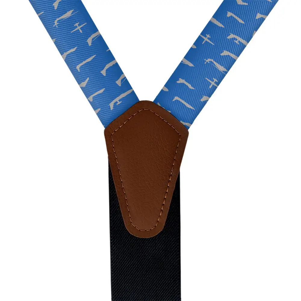 Air Force Aviation Theme Suspenders