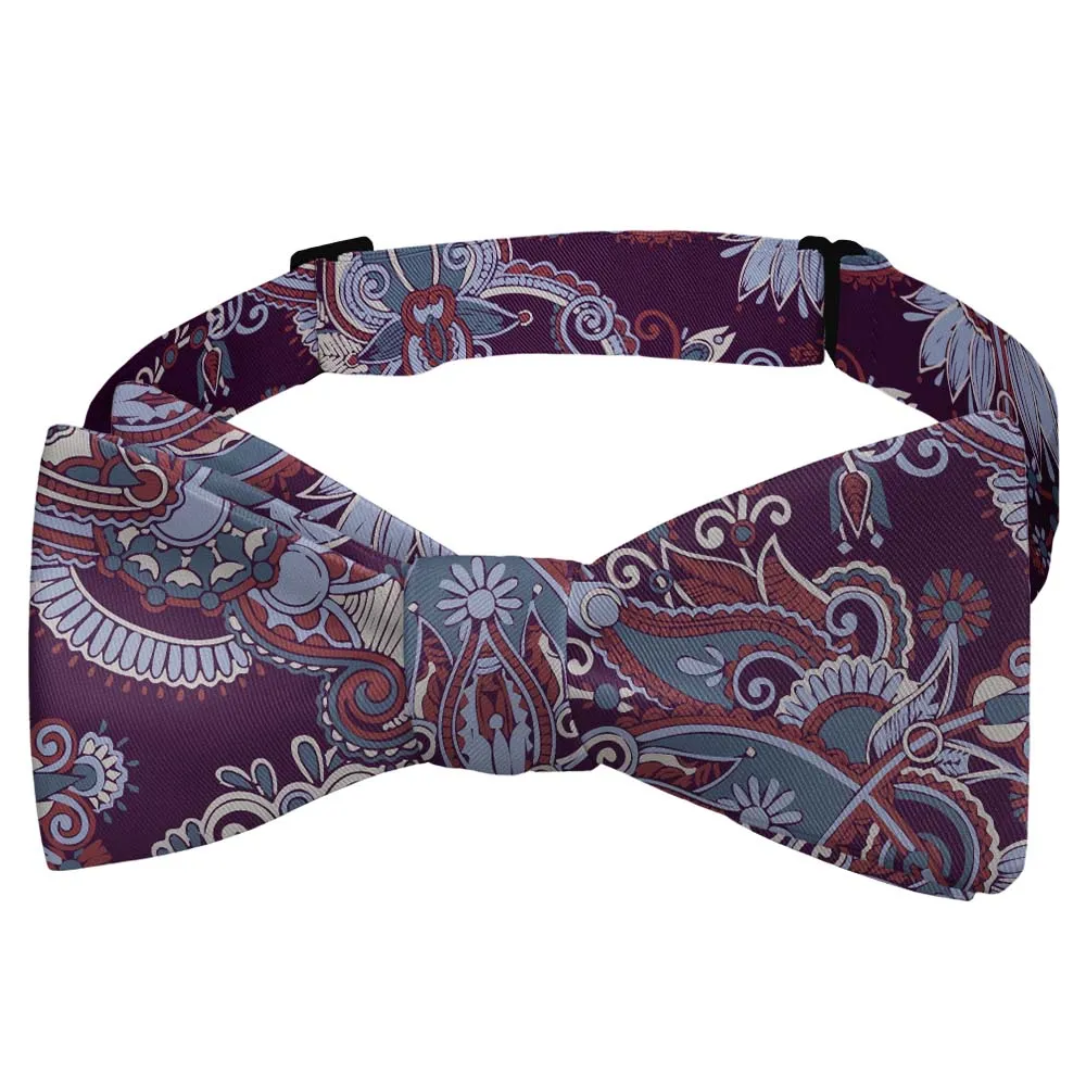 Prestige Paisley Motif Bow Tie