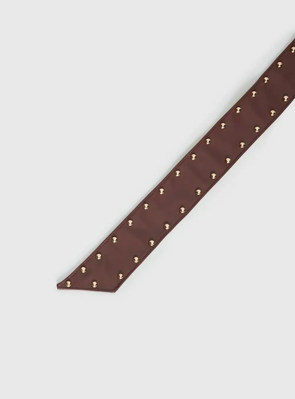 Easygoing Studded Faux Leather Belt