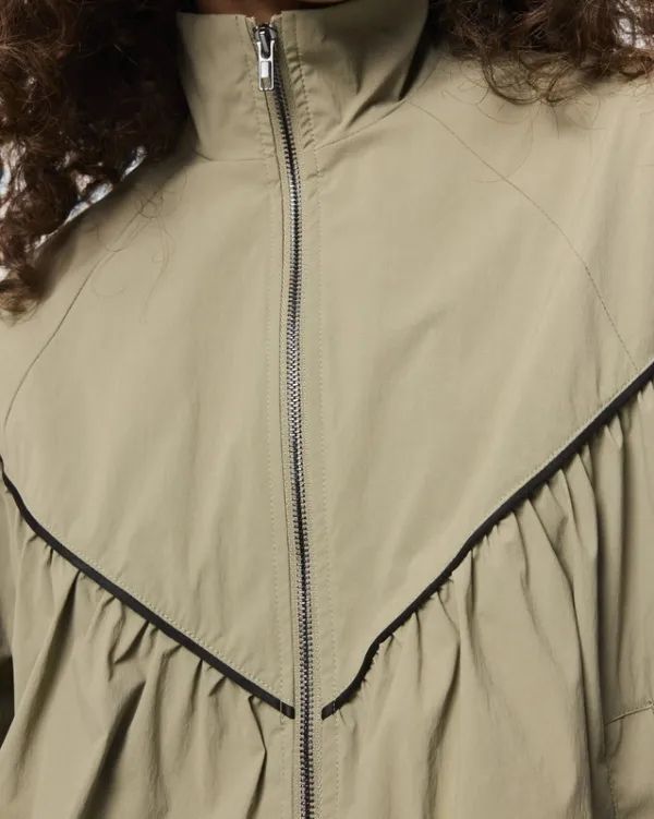 Fern Funnel-neck Jacket