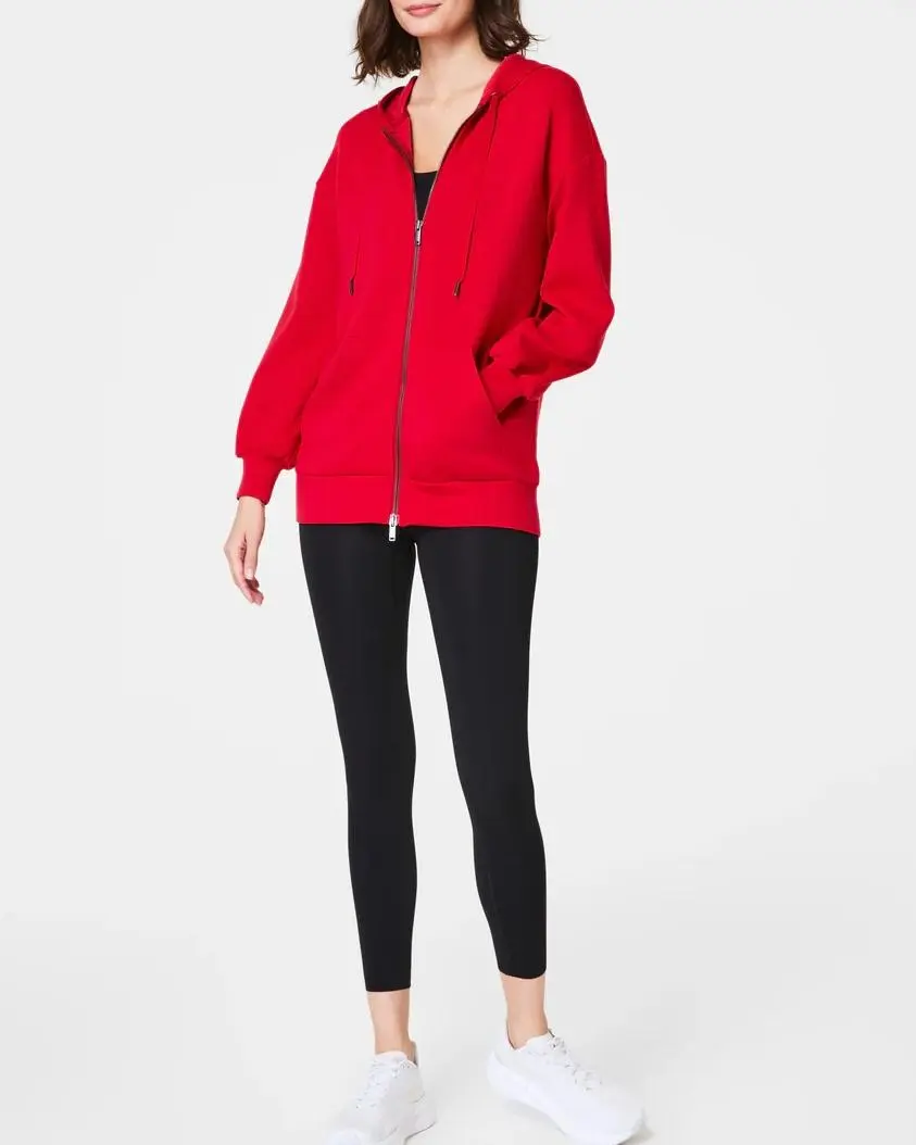 Brushed Full Zip Hoodie