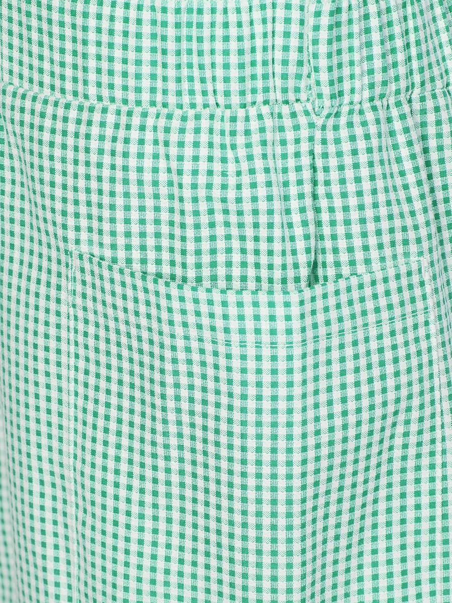 Green Gingham Girls School Playsuit 2 Pack detail 2