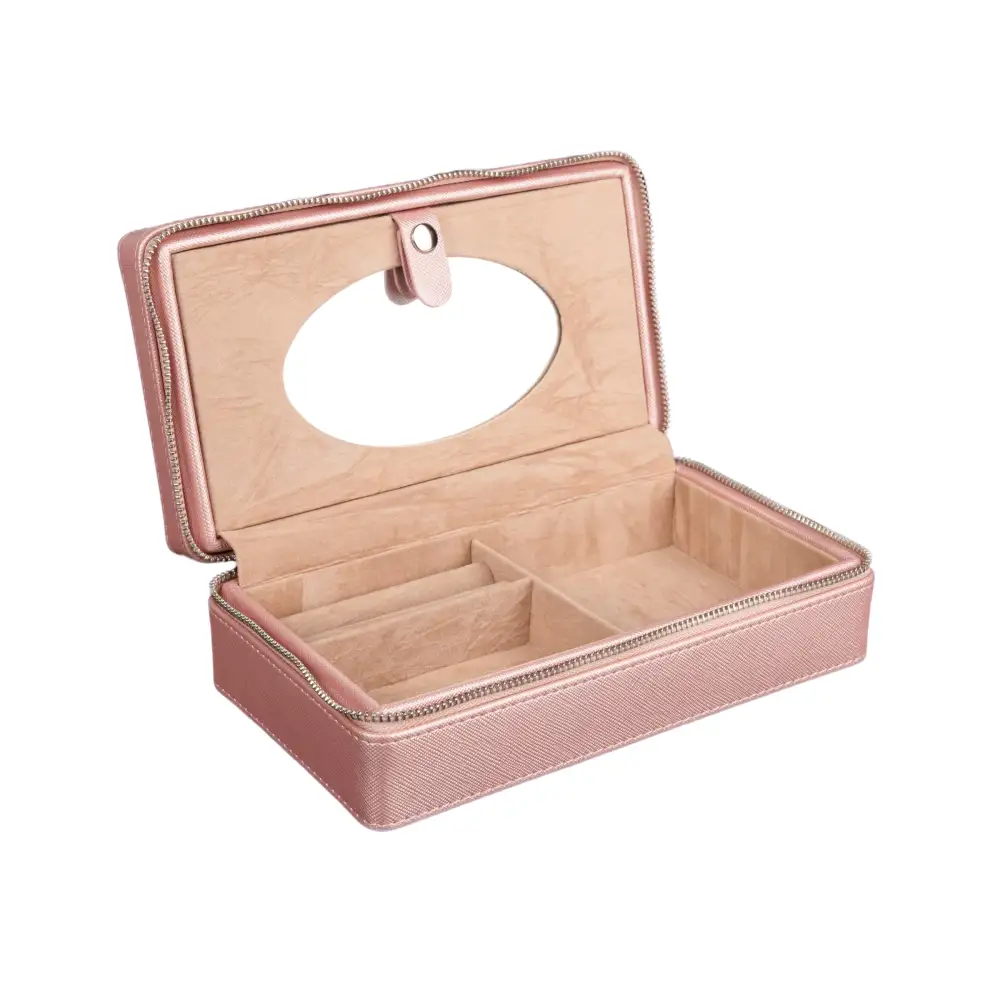 Leather Jewelry Storage Box