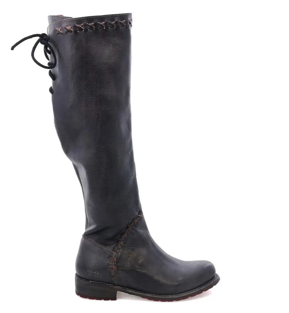Back-Lace Side-Zip Everyday Boots