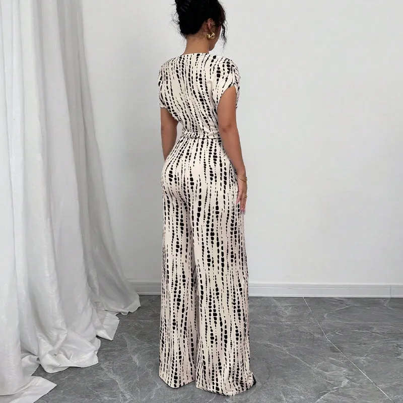 Wide-leg Strap Jumpsuit