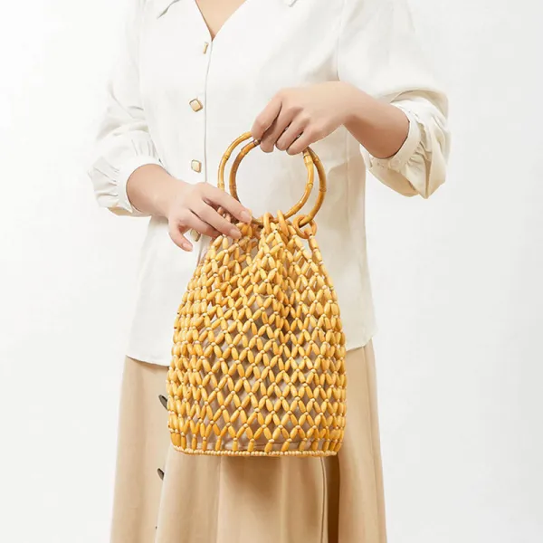Artisan Woven Storage Bag
