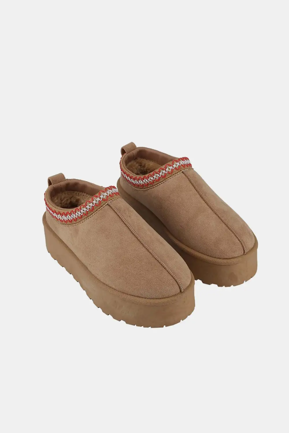 Platform Slip on Boots