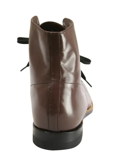 Kids' Refined Equestrian Lace Up Round Toe Everyday Boots
