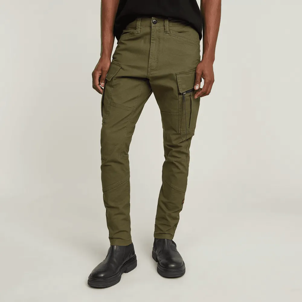 Zip Pocket D Skinny Cargo Pants In Shadow