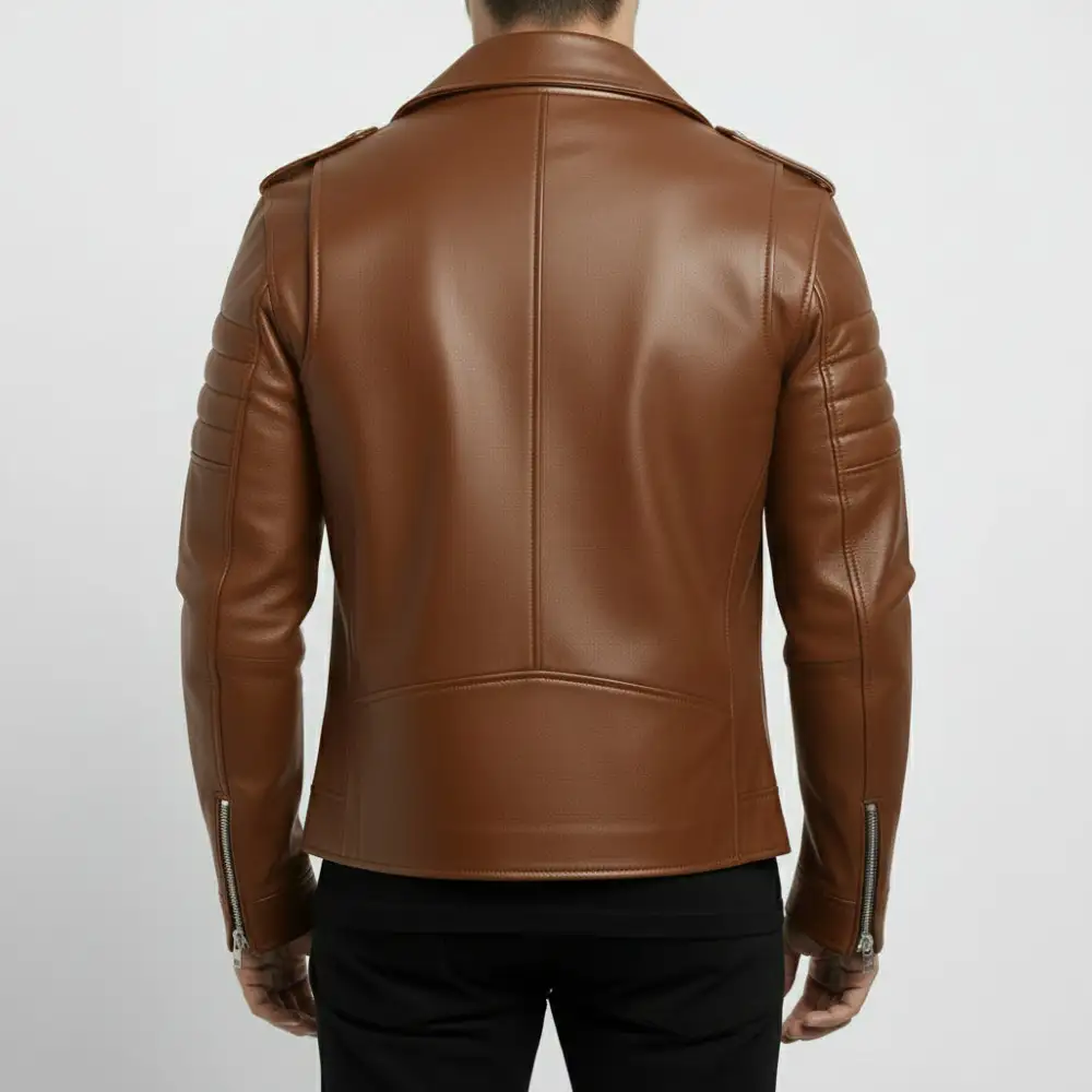 Cowhide Biker Jacket