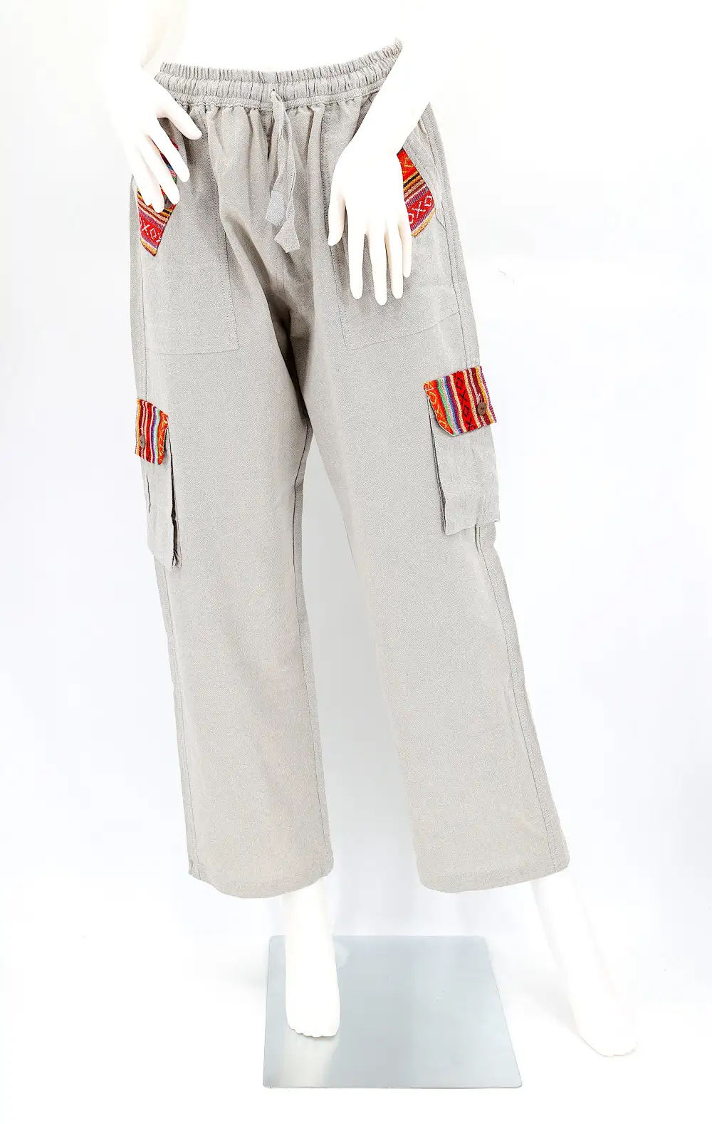 Women's Statement Harem Cargo Patchwork Cargo Pants
