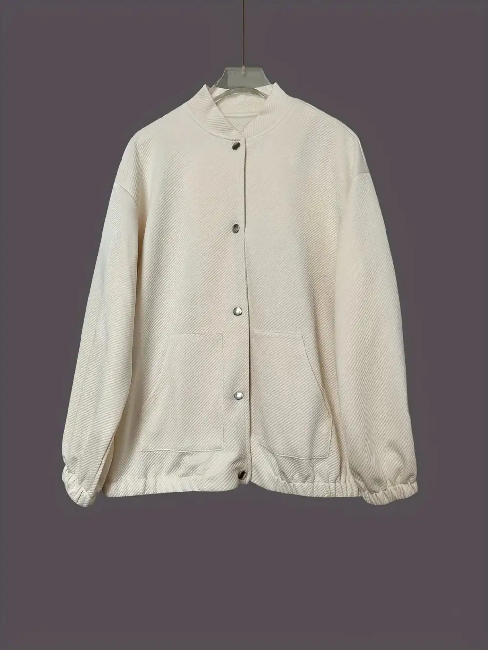 Oversized Button Up Long Sleeve Jacket