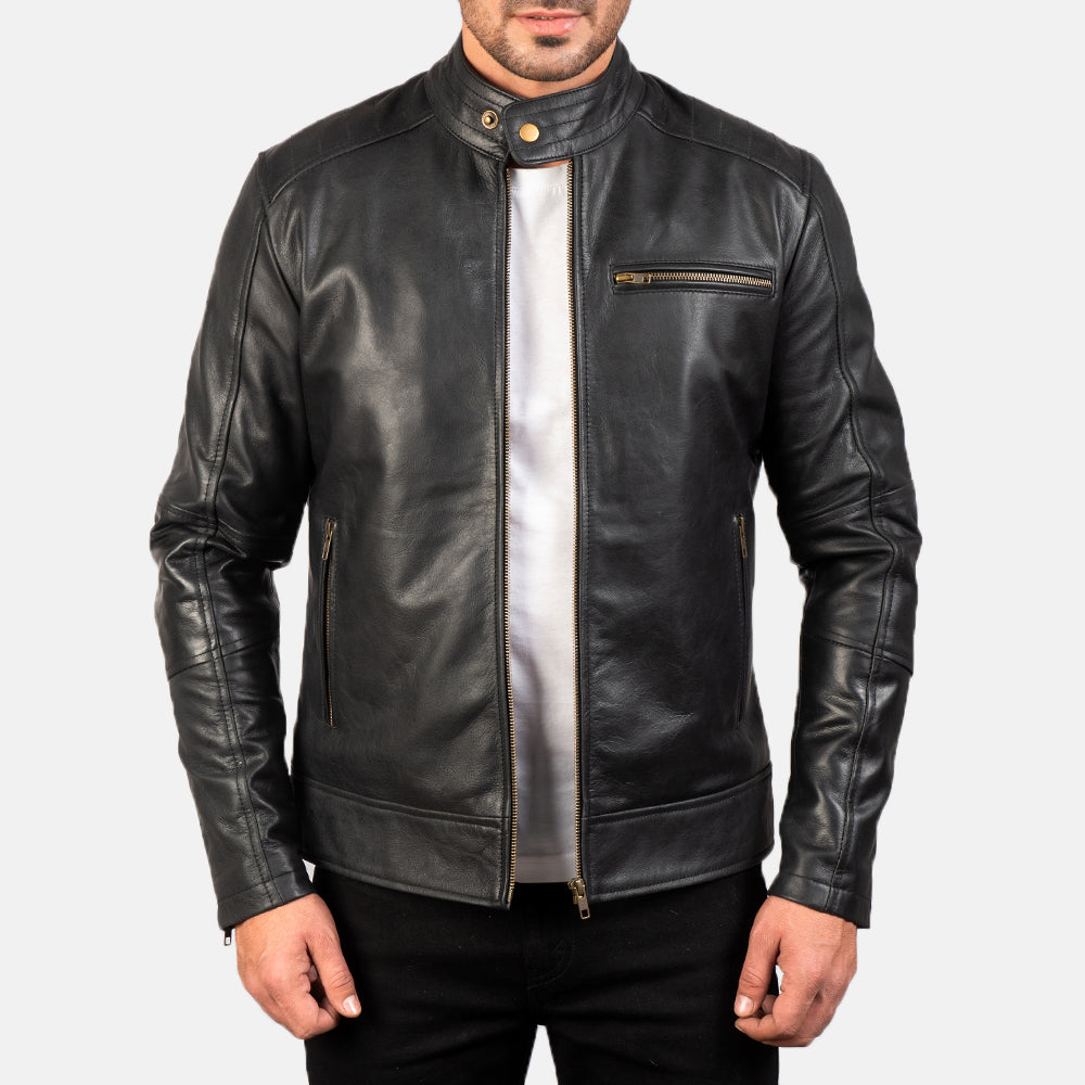 Men's Modern Biker Leather Jacket