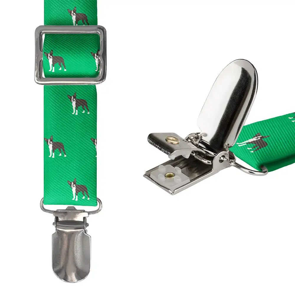 Terrier Dog Theme Suspenders