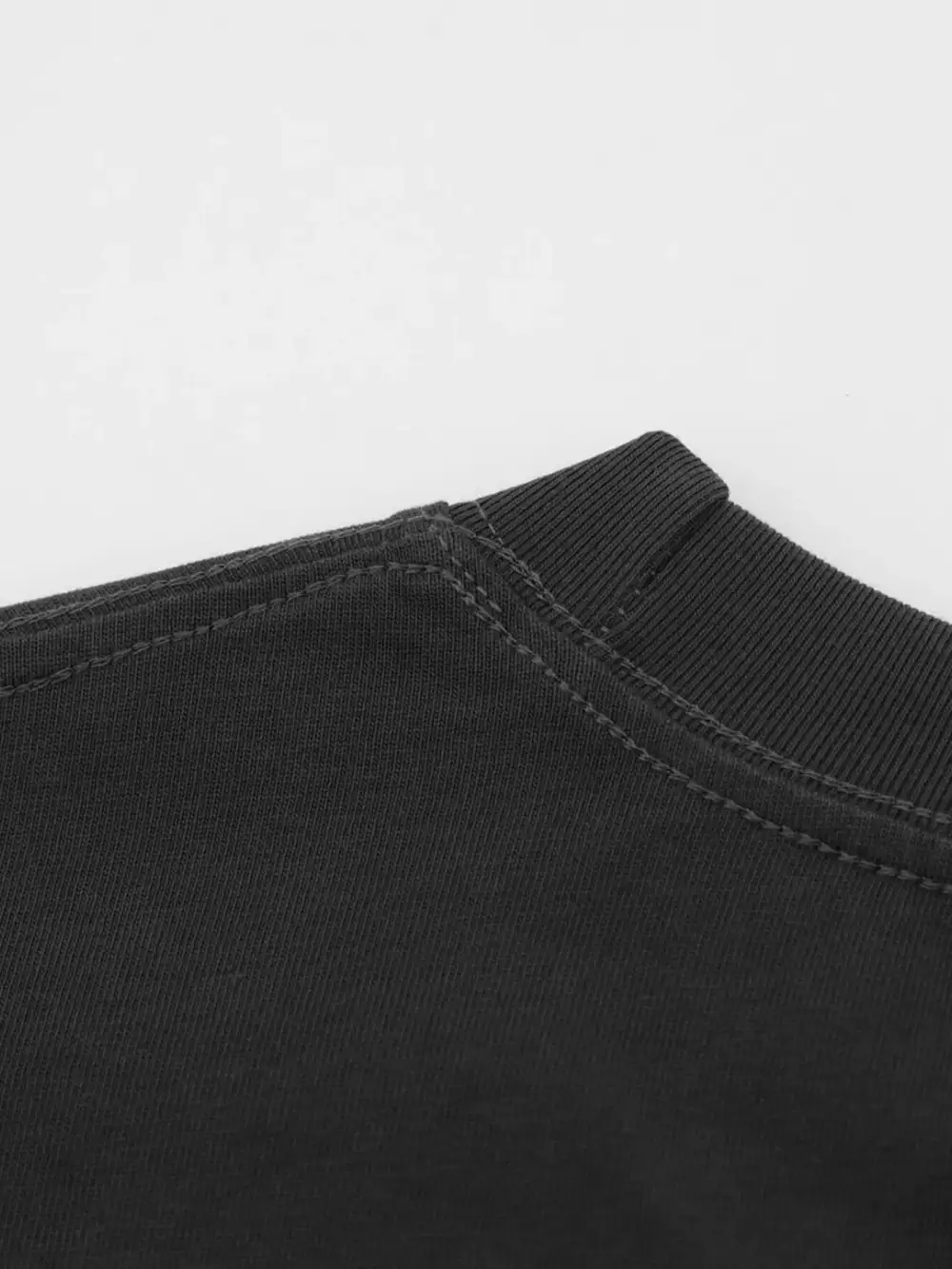 Clean Graphic Crew Neck Oversized Tee