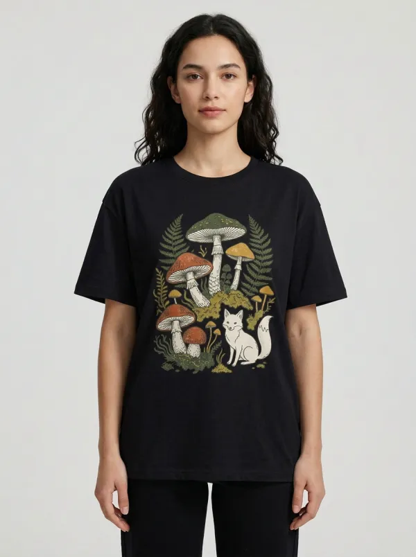 Women's Heathered Crewneck T-Shirt