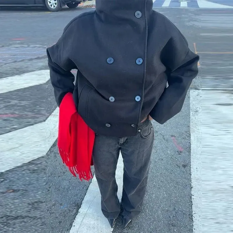 Stand-Collar Jacket