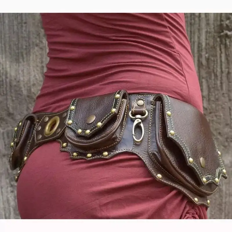Tailored Edgy Detail Buckle Belt